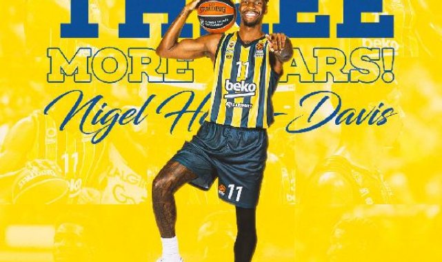 Nigel Hayes-Davis üç sezon daha Fenerbahçe Beko'da