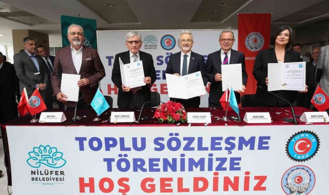 Nilüfer'de toplu sözleşme sevinci