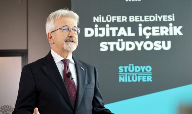 Nilüfer'in Dijital İçerik Stüdyosu kapılarını açtı