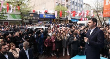 Okmeydanı Kentsel Dönüşüm Ofisi'nin açılışı Bakan Kurum'un katılımıyla gerçekleşti