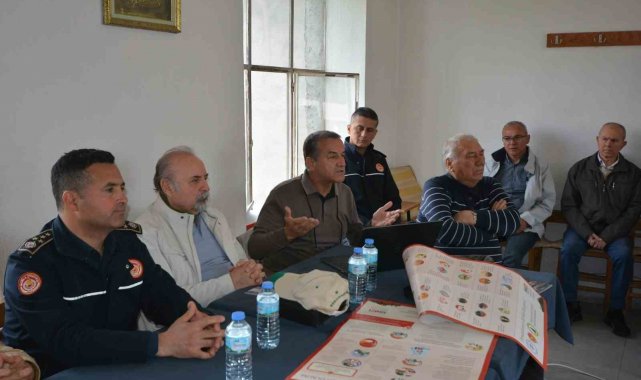 Orman yangınları bilgilendirme toplantıları devam ediyor