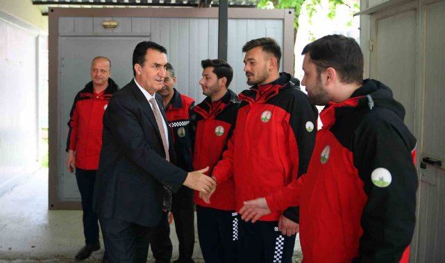 Osmangazi'nin deprem kahramanlarına büyük onur