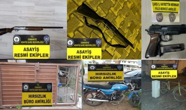 Osmaniye'de çeşitli suçlardan yakalanan 3 şüpheli tutuklandı
