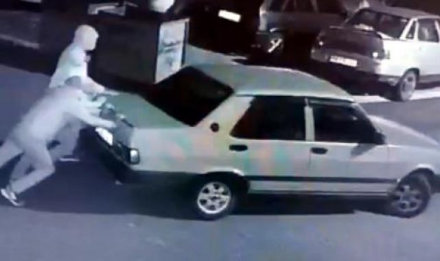 Otomobil ve motosiklet hırsızları, 200 saatlik kamera kaydı incelenip yakalandı
