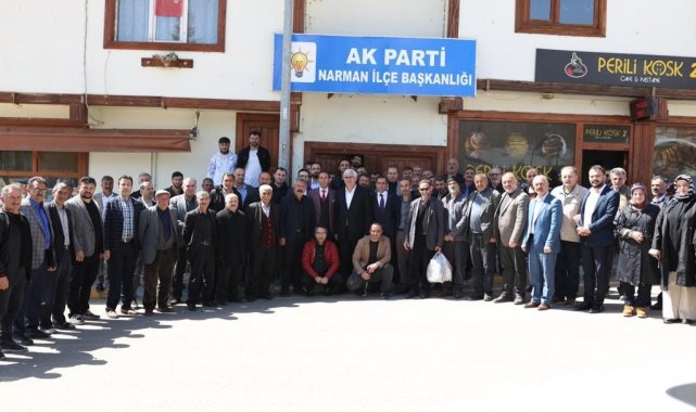 Öz'e Narman'da yoğun ilgi