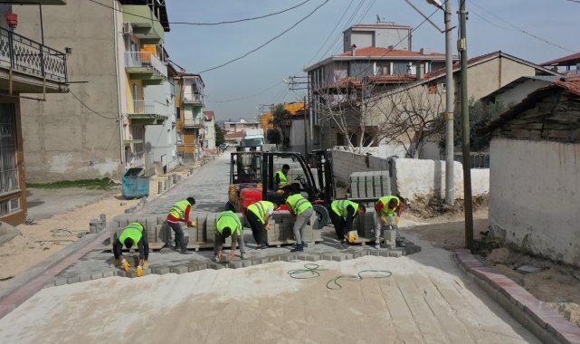 Pamukkale Belediyesi mahallelerini yenileme çalışmalarını sürdürüyor