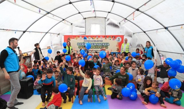 Pamukkale'den Hatay'a gönül köprüsü kuruldu