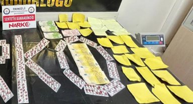 Paralara ve kağıtlara emdirilmiş bonzai ile 10 bin uyuşturucu hap ele geçirildi