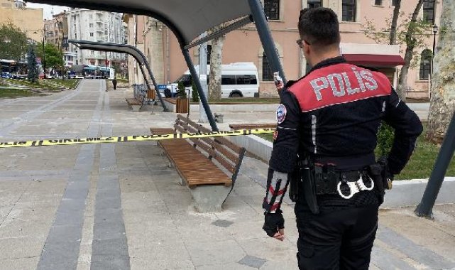Polisi görünce bırakıp kaçtığı çanta fünye ile patlatıldı