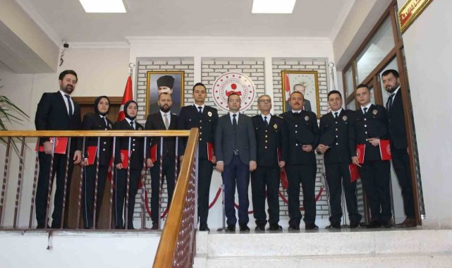 "Yıldırım Operasyonu"na katılan polis memurlarına başarı belgesi