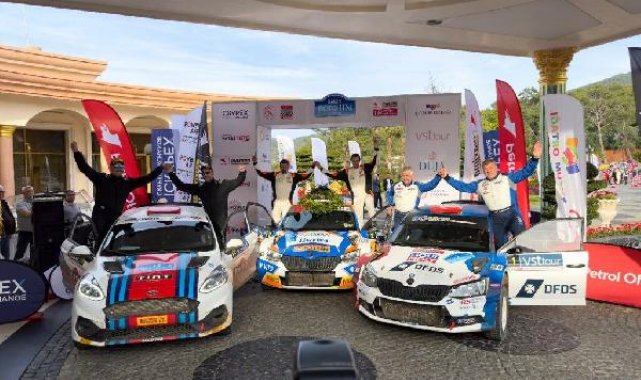 Ralli şampiyonasında depremzede çocuklar için bir kamyon oyuncak toplandı