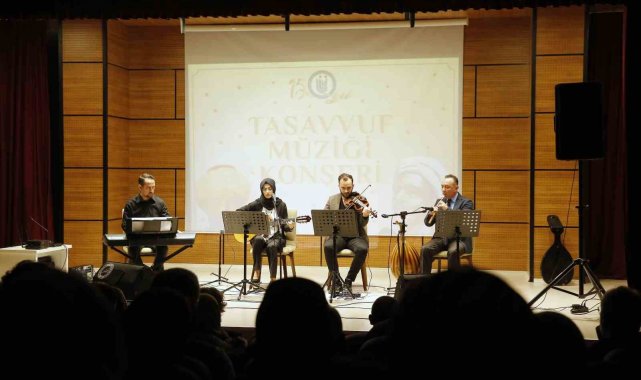 Ramazan dolayısıyla tasavvuf musikisi konseri düzenlendi