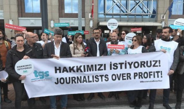 Reuters çalışanları 10 Mayıs'ta grev kararı açıkladı