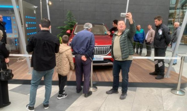 Rize'de Togg'a yoğun ilgi