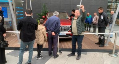 Rize'de Togg'a yoğun ilgi