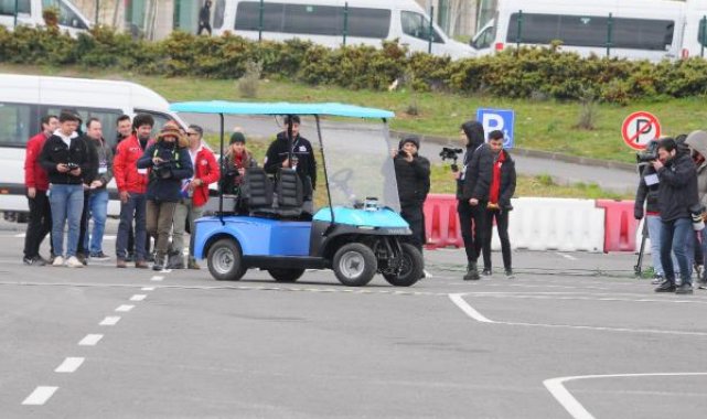 Robotaksi Binek Otonom Araç Yarışması finali start aldı