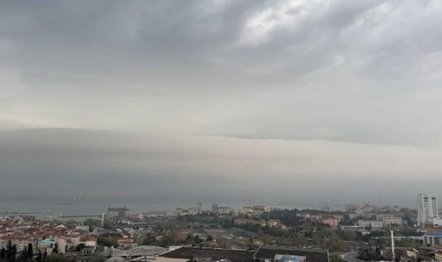 Sağanak yağışın ardından oluşan gökkuşağı böyle görüntülendi