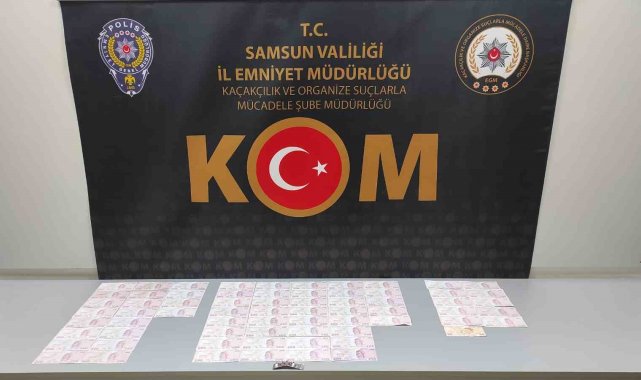 Samsun'da internetteki sitelerden sahte parayla alışveriş yapan 2 kişi yakalandı