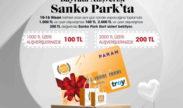 SANKO Park'tan Ramazan Bayramı kampanyası