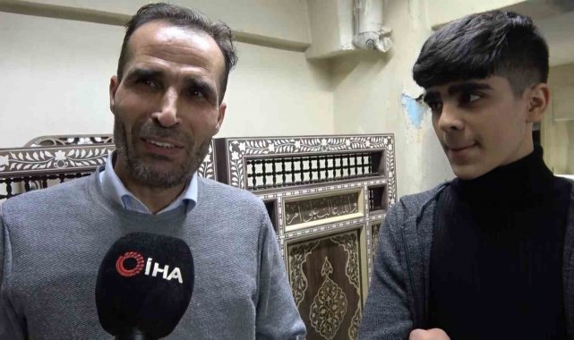 Savaştan kaçan sedefkar, baba mesleğine Türkiye'de devam ediyor