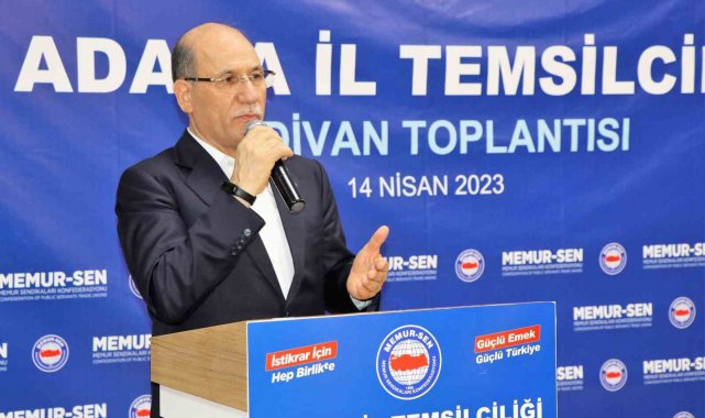 Sezer: "Bu kritik dönemde herkes iyi ki Memur-Sen var diyecek"