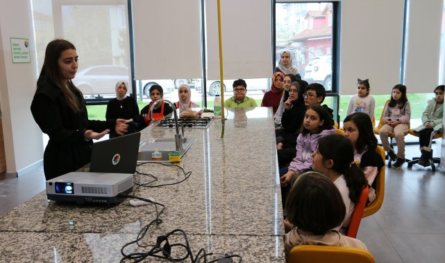 SGM öğrencileri sağlıklı beslenmeye dikkat çekti