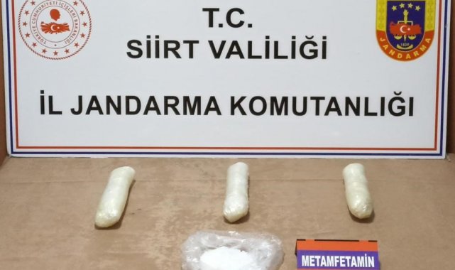 Siirt'te 1 milyon liralık uyuşturucu ele geçirildi