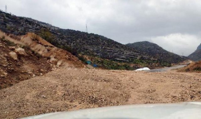 Siirt'te sağanak heyelanlara yol açtı