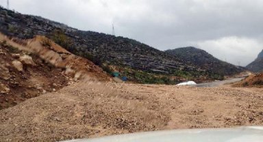 Siirt'te sağanak heyelanlara yol açtı