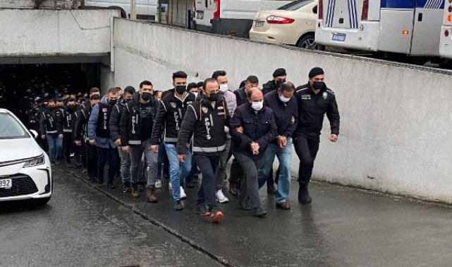 Silivri Tapu Müdürlüğü'ndeki rüşvet operasyonunda gözaltına alınanlar adliyeye sevk edildi