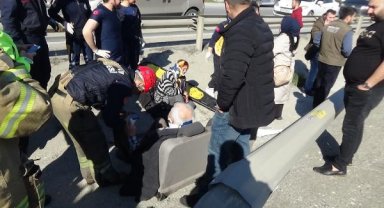 Silivri'de kaza: 2 yaralı