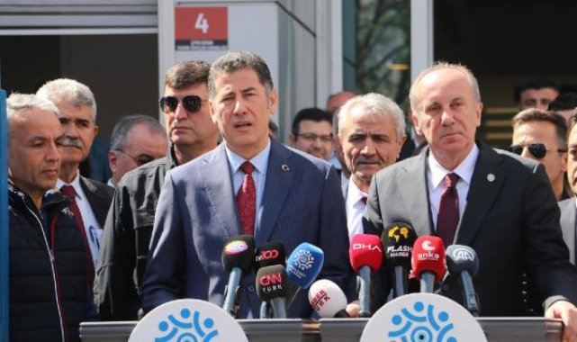 Sinan Oğan'dan Muharrem İnce'ye 'seçim güvenliği' ziyareti