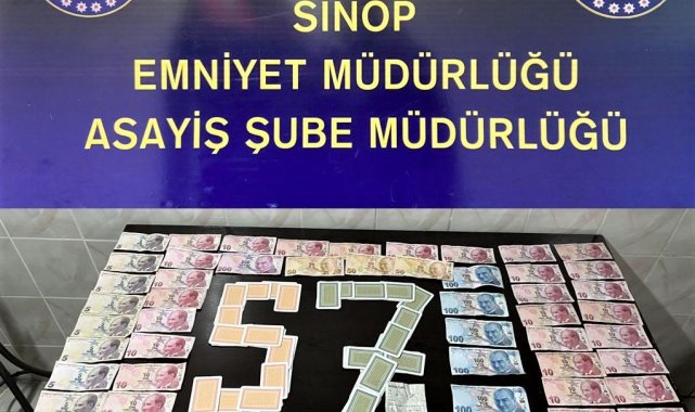Sinop'ta kumar oynayan 6 kişiye 48 bin TL ceza
