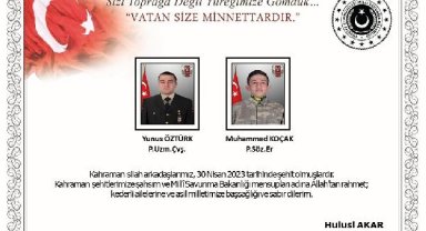 Şırnak'ta askerleri taşıyan otobüs devrildi: 2 şehit, 45 yaralı
