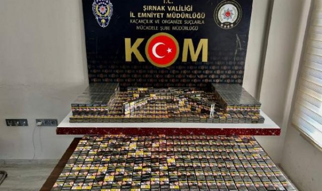 Şırnak'ta kaçakçılık operasyonlarında 24 gözaltı