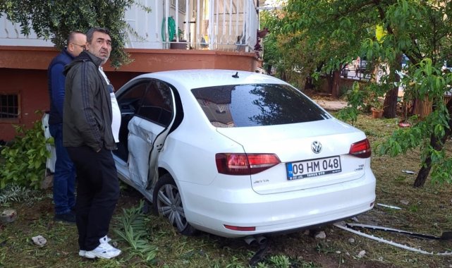 Sivil polis aracı kazaya karıştı: 1 polis yaralı