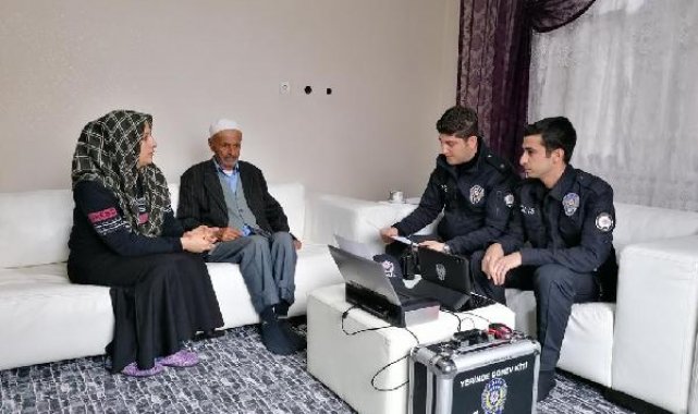 Suç mağdurları evde veya iş yerinde 'mobil kiti' ile ifade veriyor