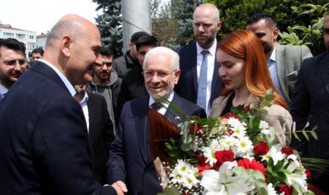 Süleyman Soylu AK Parti ve MHP Beşiktaş İlçe binalarını ziyaret etti