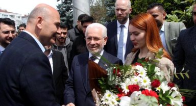 Süleyman Soylu AK Parti ve MHP Beşiktaş İlçe binalarını ziyaret etti
