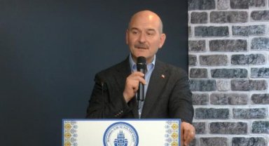 Süleyman Soylu, İstanbul İlim ve Kültür Vakfı'nda konuştu
