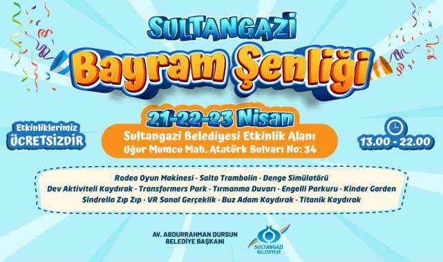 Sultangazi'de "Bayram" şenlikleri