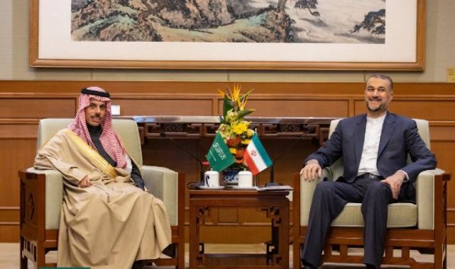 Suudi Arabistan Dışişleri Bakanı Farhan, İranlı mevkidaşı Abdullahiyan ile görüştü