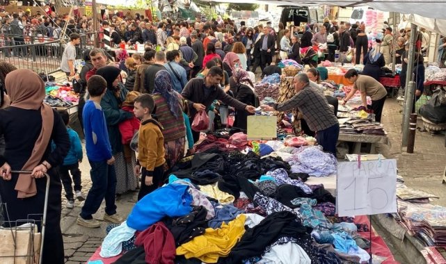 Tarihi Salı Pazarı'na bayram erken geldi