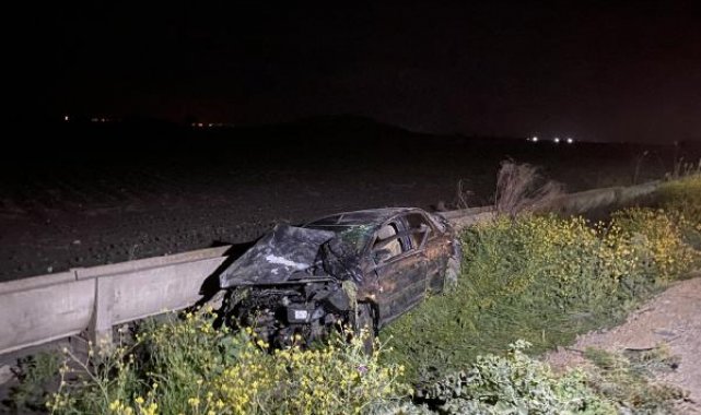 Tartıştığı eski kayınpederini ayağından vurdu, kaçtığı otomobiliyle kaza yapıp öldü