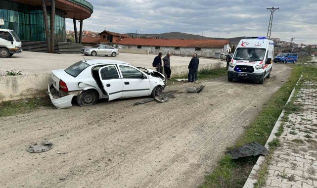Tavşanlı'da trafik kazası: 1 yaralı