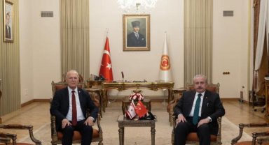 TBMM Başkanı Şentop, Azerbaycan Milli Meclisi Başkanı Gafarova ile görüştü