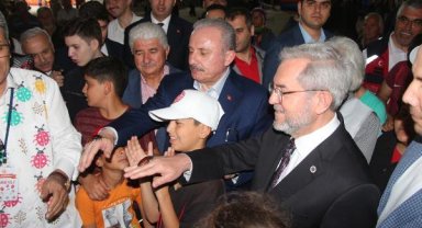 TBMM Başkanı Şentop, Hatay'da çocuk şenliğine katıldı