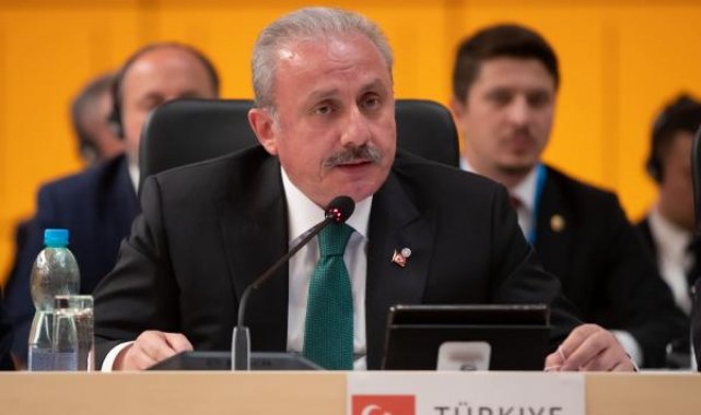 TBMM Şentop, AB Parlamento Başkanları Zirvesi'nin birinci oturumuna katıldı