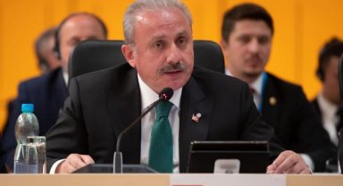 TBMM Şentop, AB Parlamento Başkanları Zirvesi'nin birinci oturumuna katıldı