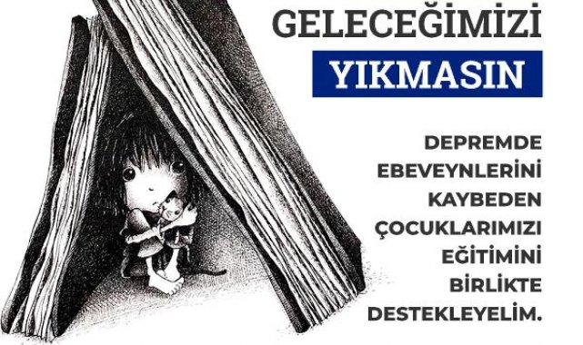 TED'den depremzede çocukların geleceği için kamu spotu
